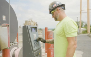 Man Using Link2pump Machine